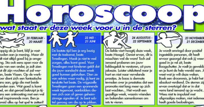 Horoscoop Archieven Pagina 3 Van 19 Weekblad Party