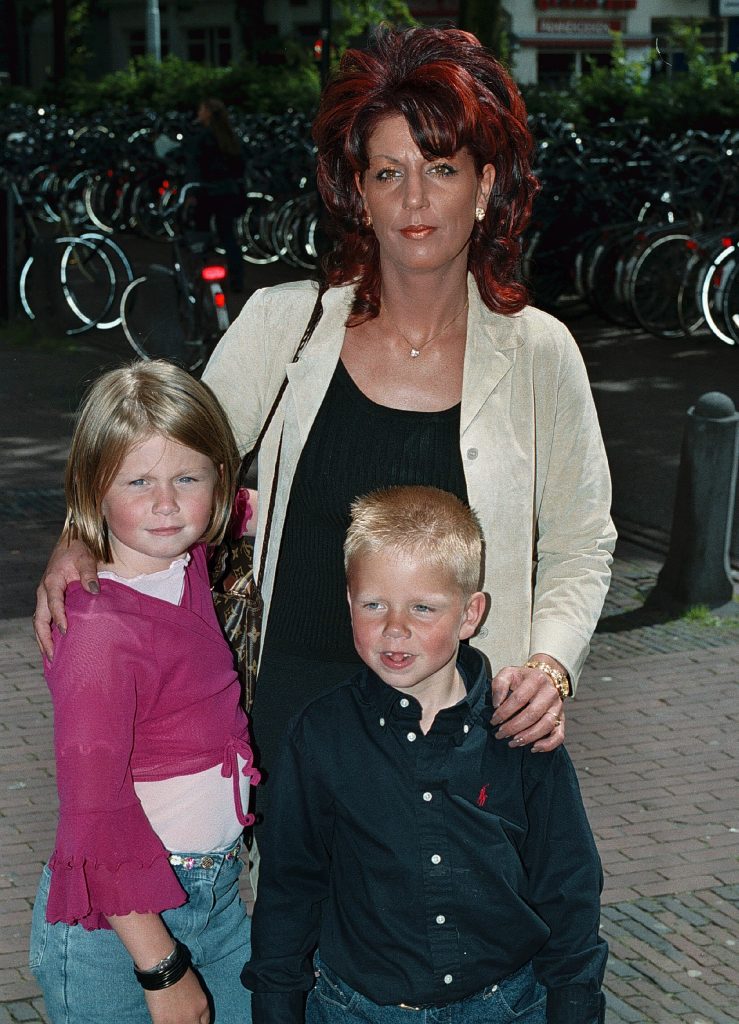 Premiere Airbud Amsterdam, Rachel Hazes Met Haar Kinderen Roxanne En Andre Jr.