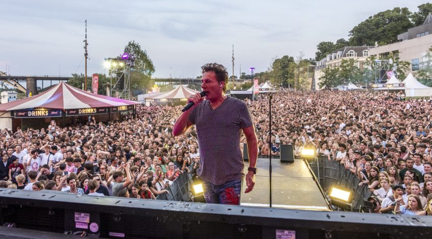 Gerard Joling Treed Op Tijdens Vierdaagse Feesten Nijmegen