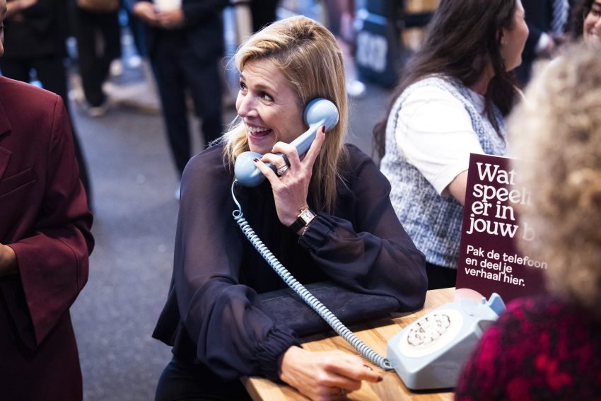 Koningin Máxima Lanceert Platform In Je Bol