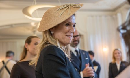 Koningin Maxima Bezoekt Hotelschool School Vanwege Het 75 Jarig