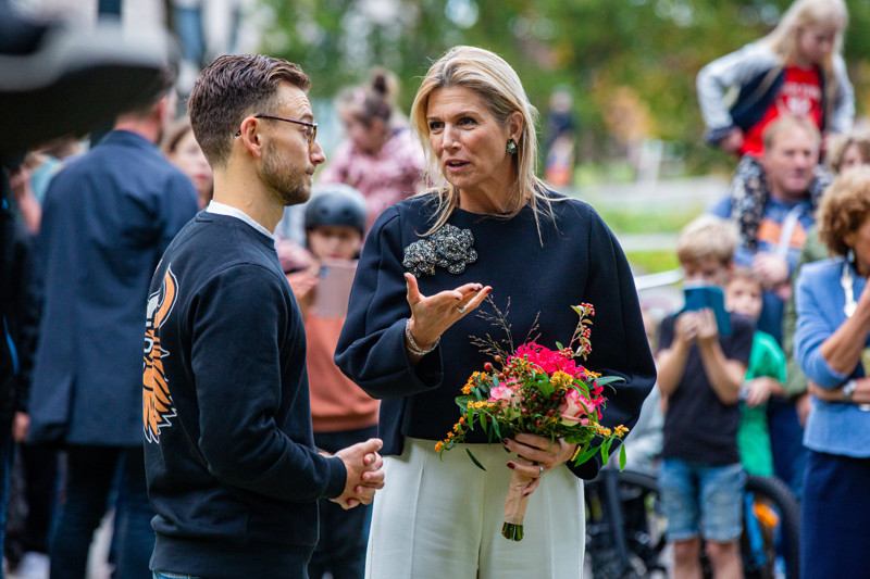 Koningin Máxima Bezoekt Oss
