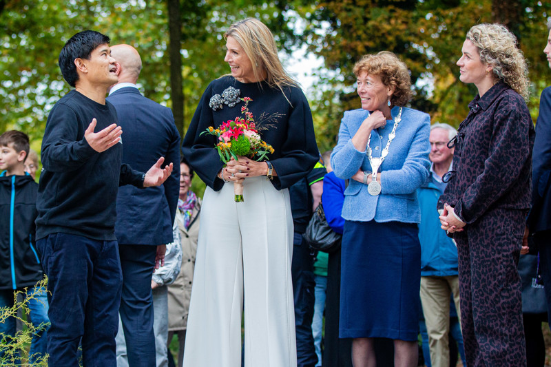 Koningin Máxima Bezoekt Oss