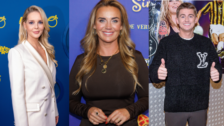 Chantal Janzen, Monique Westenberg en Mart Hoogkamer