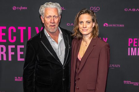 Hajo Bruins met partner Linde van den Heuvel