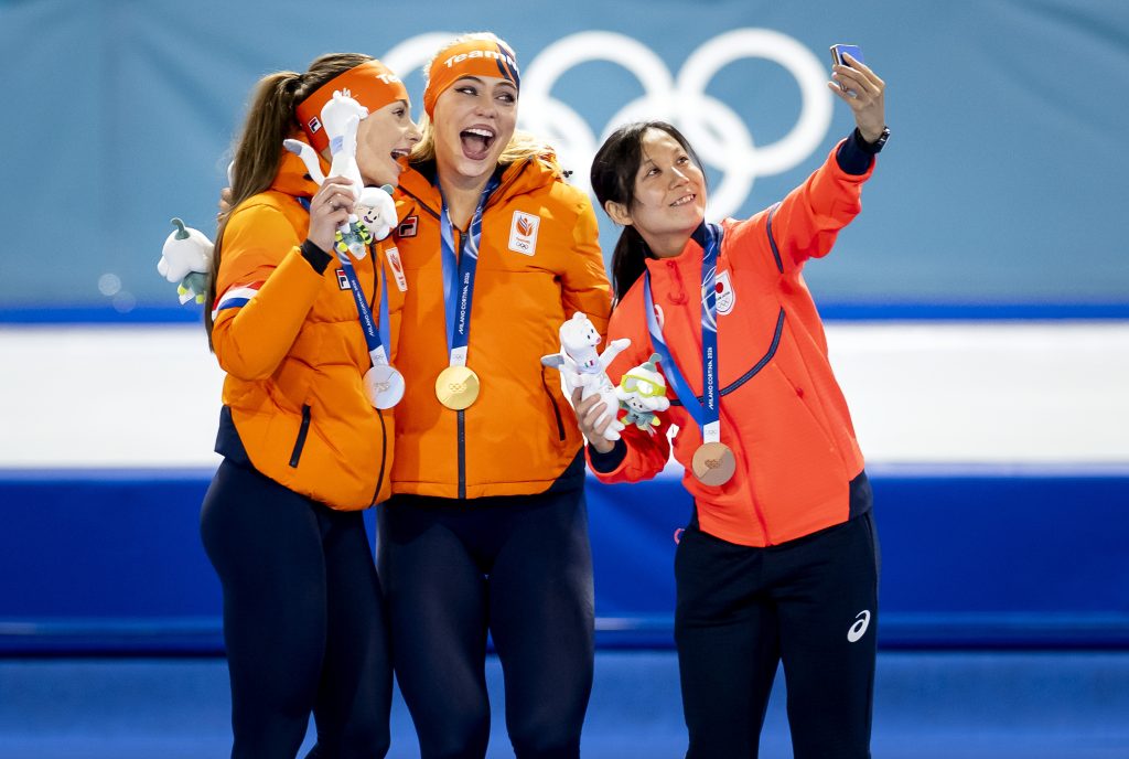 Os: Schaatsen (v) 1.000 Meter