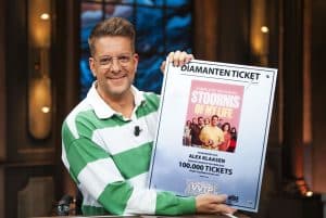 Alex Klaasen Ontvangt Diamanten Ticket Award Voor Musical Stoornis of my Life
