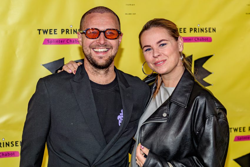 Tim Senders met partner Kiki Bosman