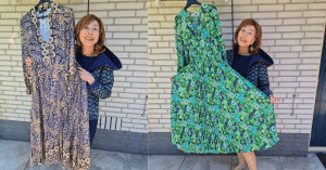 Marijke Helwegen verkoopt gloednieuwe kleding op Vinted