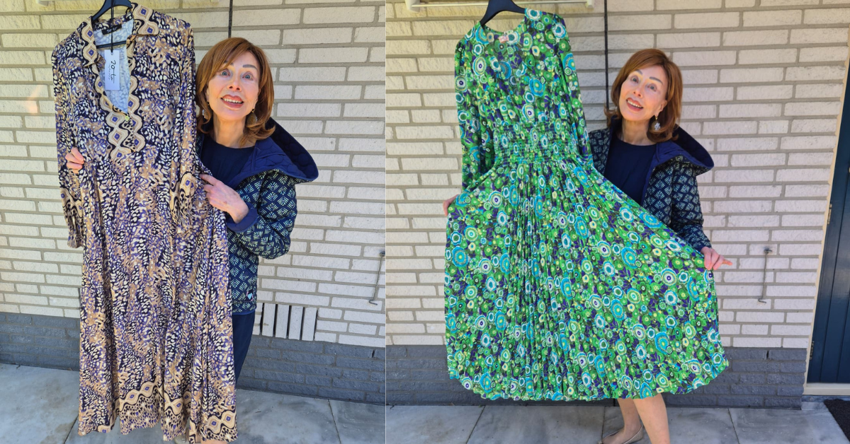 Marijke Helwegen verkoopt gloednieuwe kleding op Vinted