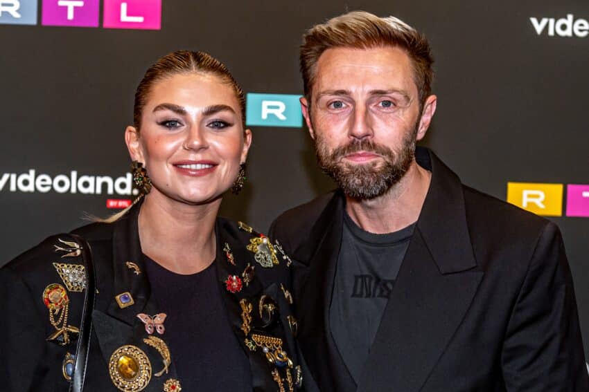 Roxeanne Hazes en Erik Zwennes in 2024 ANP