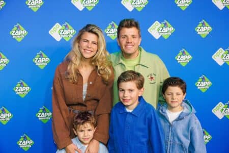 Kim Kötter en Jaap Reesema en fam ANP