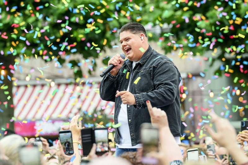 Muziekfeest Op Het Plein Grote Markt In Zwolle