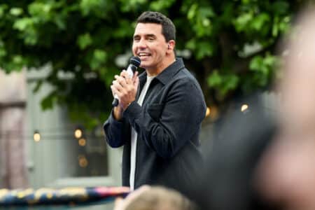 Muziekfeest Op Het Plein Grote Markt In Zwolle