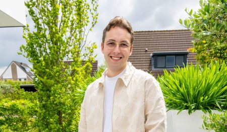 Fijnaart Christiaan Bauer Bij Een Barbecue In Fijnaart.