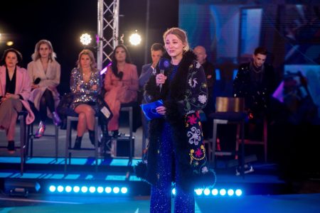 Geraldine Kemper bij Big Brother finale